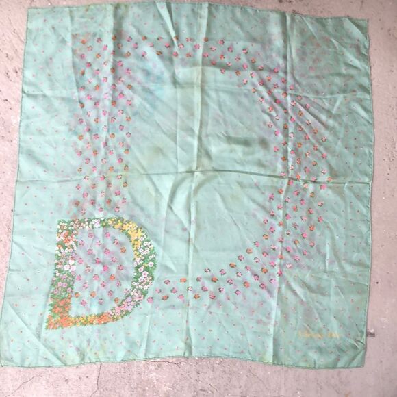 Vintage Dior silk scarf